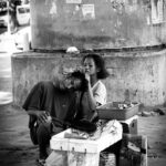 hair cutter, hairdresser, street, poor, third world, street photograpy, black and white, poor, third world, third world, third world, third world, third world
